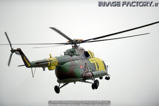 2019-09-07 Zeltweg Airpower 01037 Slovak Air Force Mil Mi-17 Hip